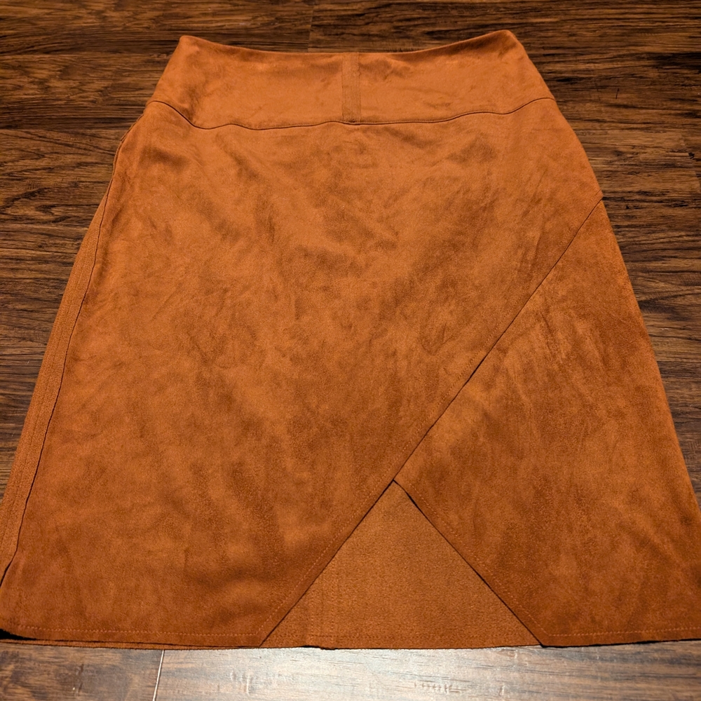INC International Concepts Tan Pencil Skirt